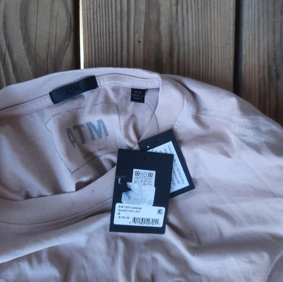 ATM Dip Dye Cotton Tee - Picture 7 of 7